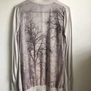 H&M Mixed fabric Cardigan, Size S